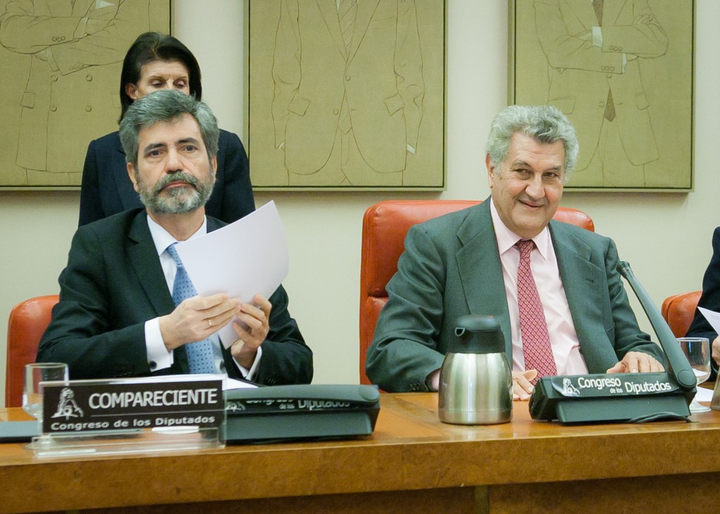 Carlos Lesmes, comparecencia en el Congreso de los Diputados
