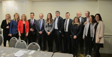 Parte del equipo de Mª Eugènia Gay