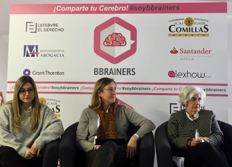 Inés Blanco, Sonia Gumpert y Paquita Sauquillo.