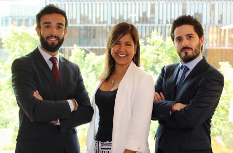 De izq. a derecha: Pau Vidal, Consultor Senior de GRC; Yazomary García, Senior Manager de Consultoría de GRC y Daniel Medrano, Consultor de GRC
