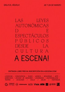 cartel A escena!